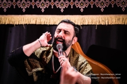 تصویر مراسم هیئت هفتگی 23 اردیبهشت 1405 کربلایی جواد مقدم - هیئت بین الحرمین طهران
