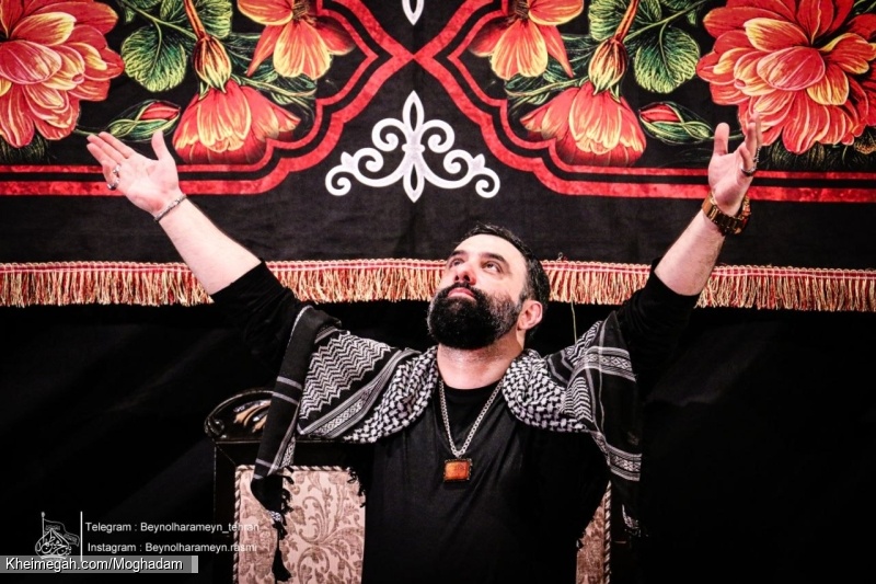 تصویر مراسم هیئت شب دوم ایام مسلمیه 3 خرداد 1405 کربلایی جواد مقدم - هیئت بین الحرمین تهران شهر ری