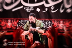تصویر مراسم شب دوم محرم 1405 کربلایی جواد مقدم - محرم الحرام 1448 - هیئت بین الحرمین تهران