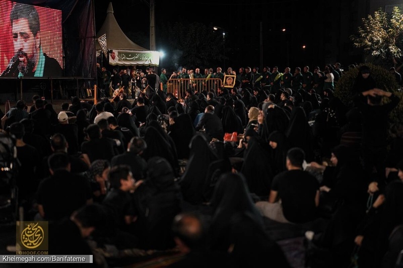 گزارش تصویری مراسم عزاداری شب اول محرم 1403 - 1446 - حاج سيد مجید بنی فاطمه