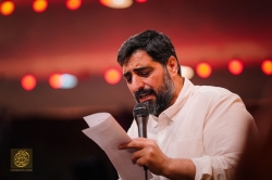 تصویر مراسم جشن شب ولادت امام رضا (ع) 18 اردیبهشت 1404 حاج سید مجید بنی فاطمه - هیئت ریحانت الحسین