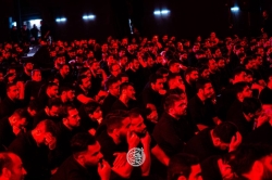تصویر مراسم شب اول محرم 1404 1447 حاج حسین سیب سرخی - هیئت روضه العباس تهران