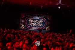 تصویر مراسم شب اول محرم 1404 1447 حاج حسین سیب سرخی - هیئت روضه العباس تهران