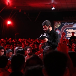 تصویر مراسم شب دوم محرم 1404 1447 حاج حسین سیب سرخی - هیئت روضه العباس تهران