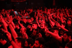 تصویر مراسم شب سوم محرم 1404 1447 حاج حسین سیب سرخی - هیئت روضت العباس تهران