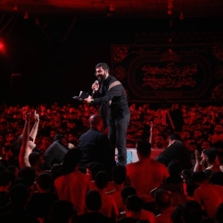 تصویر مراسم شب سوم محرم 1404 1447 حاج حسین سیب سرخی - هیئت روضت العباس تهران