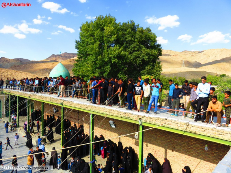 برپایی خیمه دارالشفاحضرت اباالفضل العباس