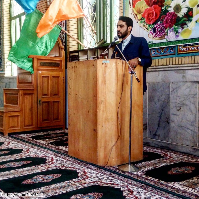 عید غدیرخم مدح امیرالمومنین درحرم مطهر امامزاده سیدبهالدین محمد روستای شیخ شبان