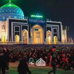 گزارش تصویری مراسم عزاداری شب اول محرم 1403 - 1446 - کربلایی حمید علیمی