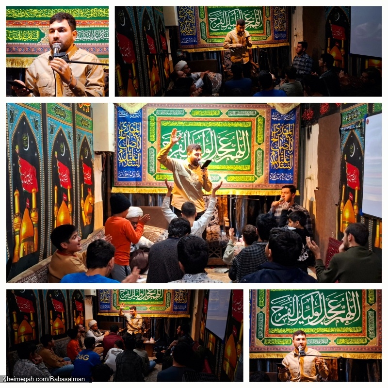 مراسم هفتگی هیئت حضرت علی اصغر(ع)