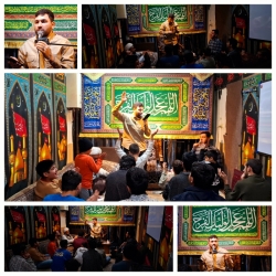 مراسم هفتگی هیئت حضرت علی اصغر(ع)