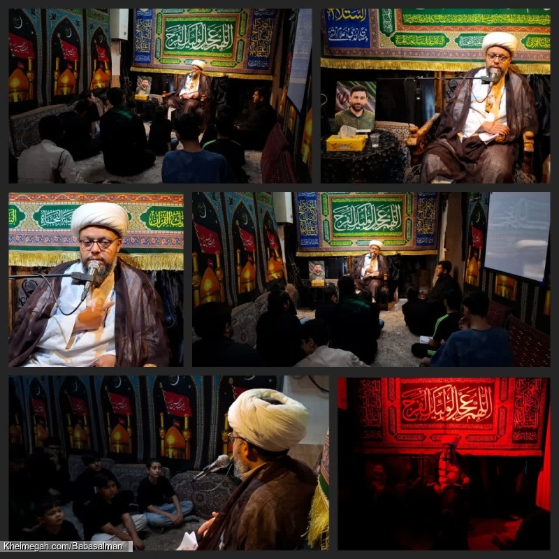سخنرانی  حجت الاسلام و المسلمین حیدری