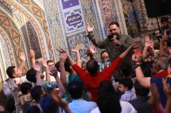 تصویر مراسم جشن شب ولادت امام رضا (ع) 18 اردیبهشت 1404 کربلایی محمد فصولی - امامزاده صالح تجریش