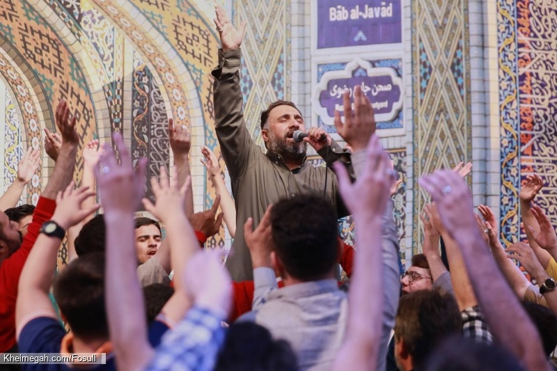 تصویر مراسم جشن شب ولادت امام رضا (ع) 18 اردیبهشت 1404 کربلایی محمد فصولی - امامزاده صالح تجریش