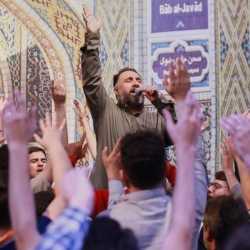 تصویر مراسم جشن شب ولادت امام رضا (ع) 18 اردیبهشت 1404 کربلایی محمد فصولی - امامزاده صالح تجریش