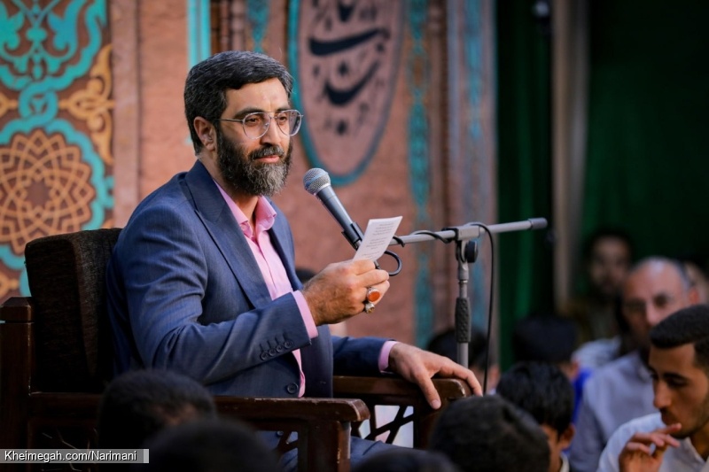 تصویر مراسم جشن شب ولادت امام رضا (ع) 18 اردیبهشت 1404 حاج سید رضا نریمانی - هیئت فداییان حسین (ع)