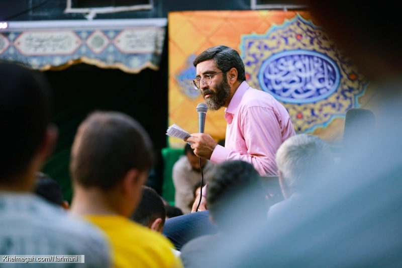 تصویر مراسم جشن شب ولادت امام رضا (ع) 18 اردیبهشت 1404 حاج سید رضا نریمانی - هیئت فداییان حسین (ع)