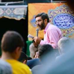 تصویر مراسم جشن شب ولادت امام رضا (ع) 18 اردیبهشت 1404 حاج سید رضا نریمانی - هیئت فداییان حسین (ع)