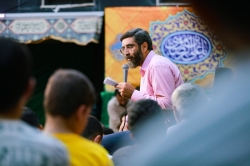 تصویر مراسم جشن شب ولادت امام رضا (ع) 18 اردیبهشت 1404 حاج سید رضا نریمانی - هیئت فداییان حسین (ع)