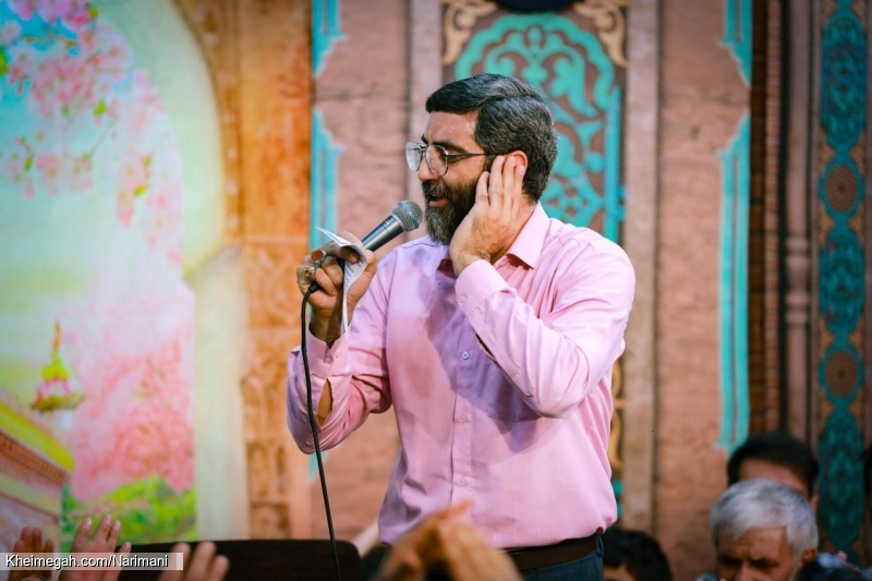 تصویر مراسم جشن شب ولادت امام رضا (ع) 18 اردیبهشت 1404 حاج سید رضا نریمانی - هیئت فداییان حسین (ع)