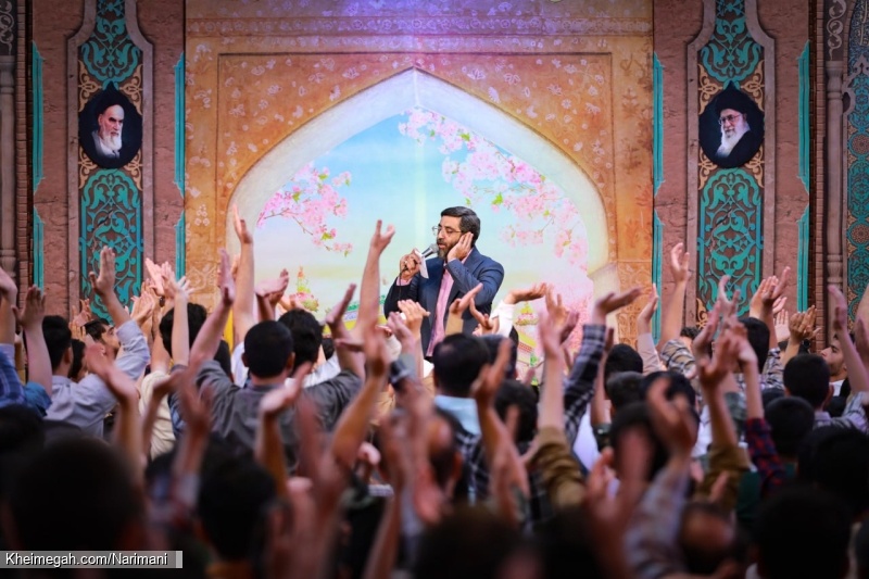 تصویر مراسم جشن شب ولادت امام رضا (ع) 18 اردیبهشت 1404 حاج سید رضا نریمانی - هیئت فدائیان حسین (ع)