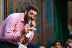 تصویر مراسم جشن شب ولادت امام رضا (ع) 18 اردیبهشت 1404 حاج سید رضا نریمانی - امامزاده شاه میرحمزه