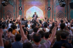 تصویر مراسم جشن شب ولادت امام رضا (ع) 18 اردیبهشت 1404 حاج سید رضا نریمانی - امامزاده شاه میرحمزه