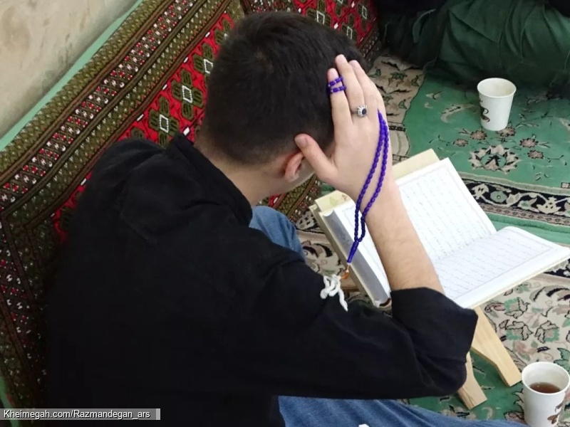 گزارش تصویری لیالی قدر