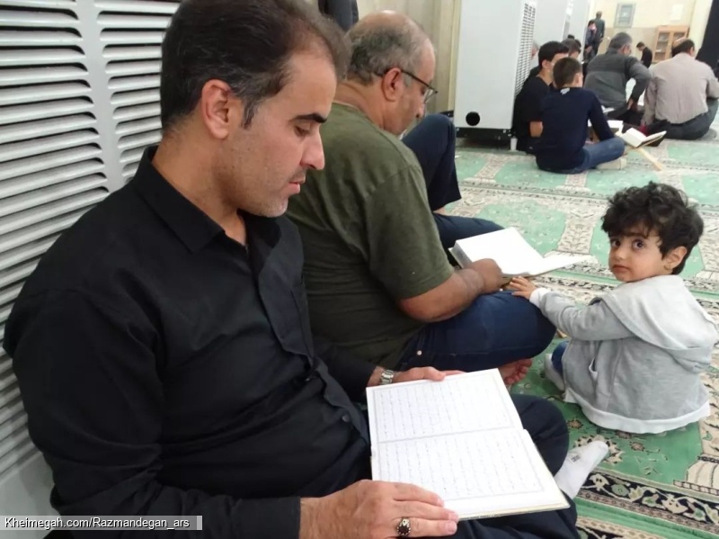 گزارش تصویری لیالی قدر