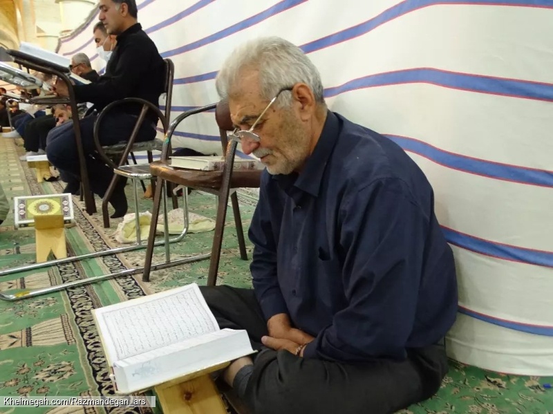 گزارش تصویری لیالی قدر