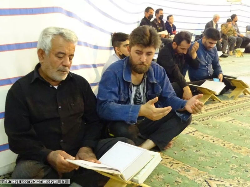 گزارش تصویری لیالی قدر