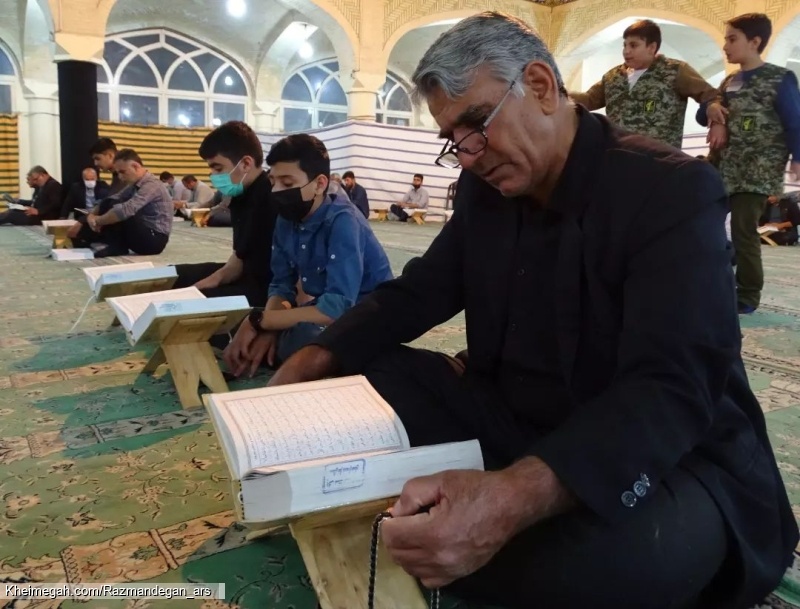 گزارش تصویری لیالی قدر