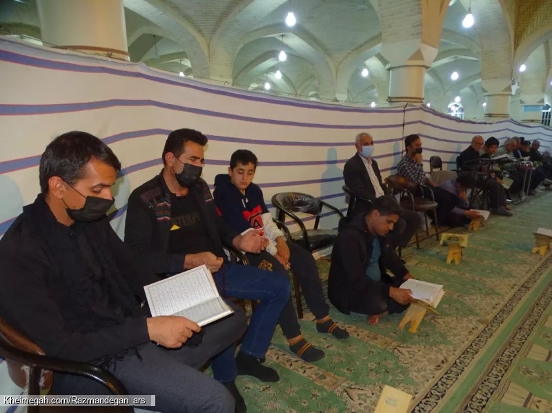 گزارش تصویری لیالی قدر