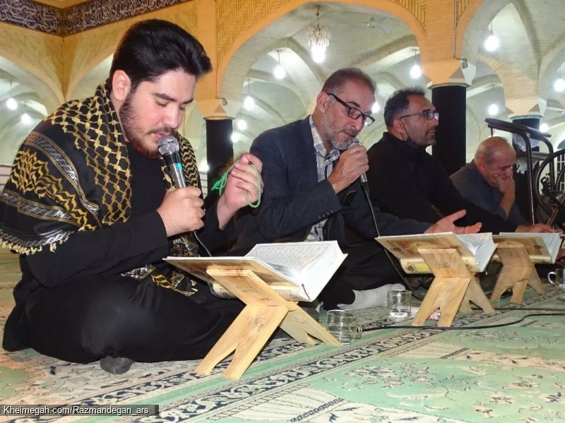 گزارش تصویری لیالی قدر