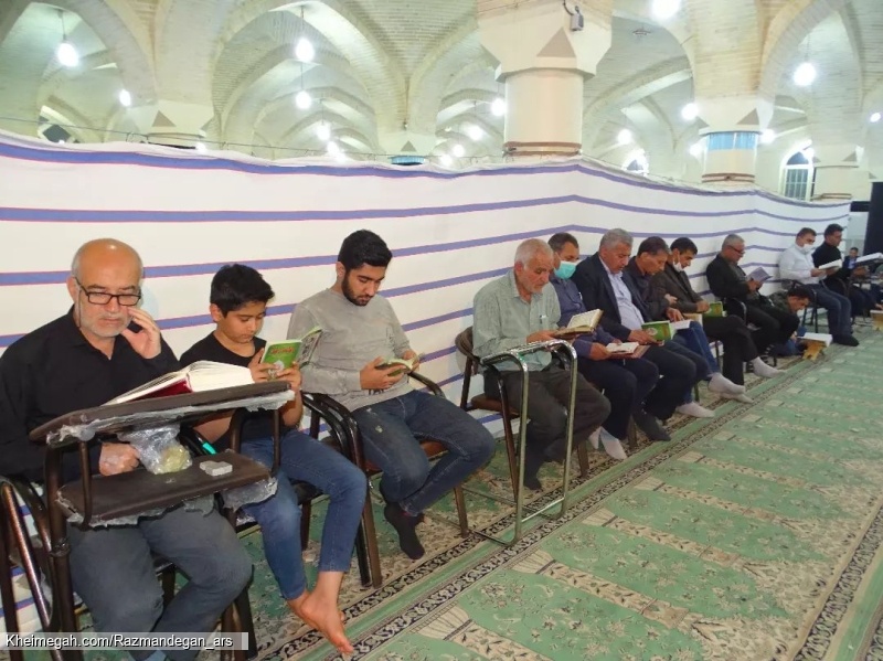گزارش تصویری لیالی قدر