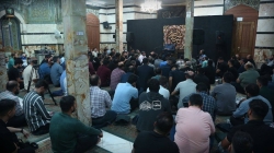 تصویر جلسه هیئت هفتگی 20 مهر 1404 حاج حیدر خمسه - مراسم روضه هفتگی هیئت احرارالحسین (ع)