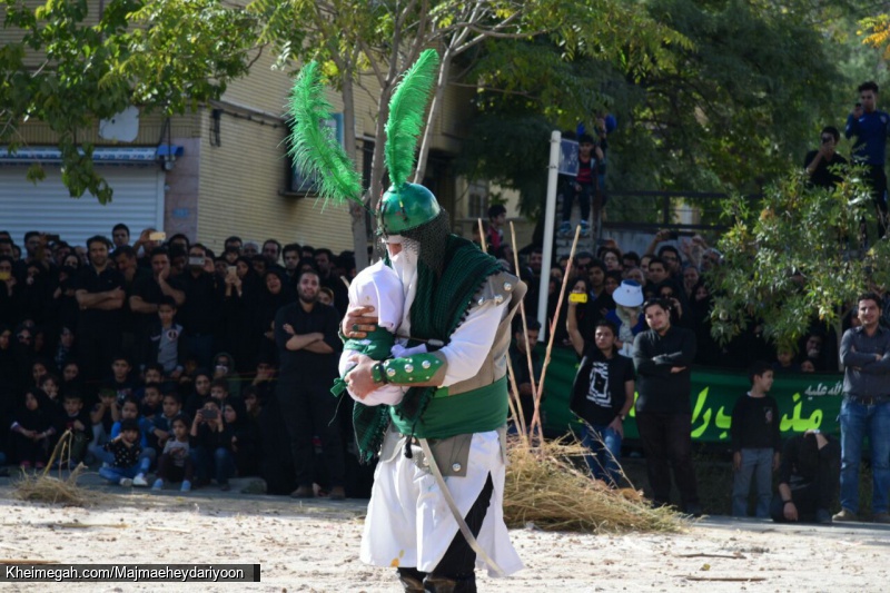 خیمه سوزان _ مجمع حیدریون مشهد