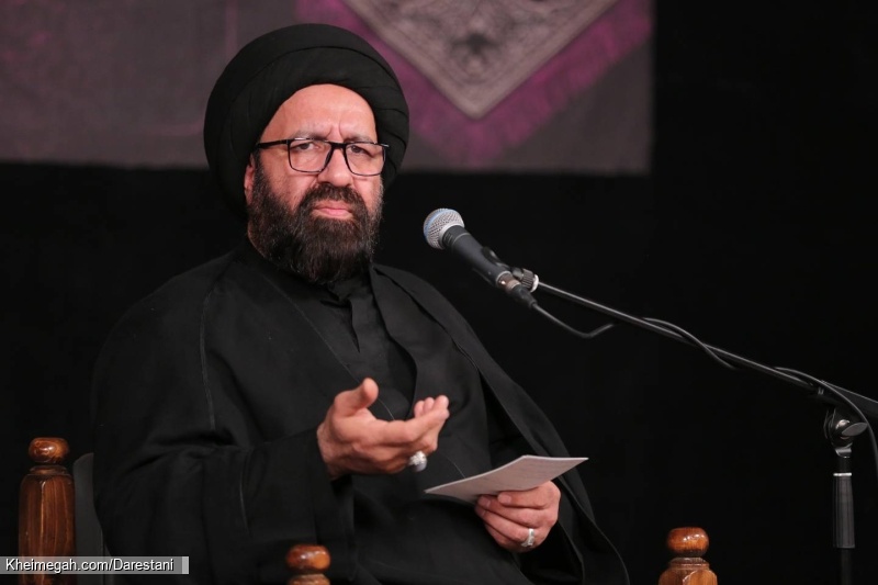 تصویر مراسم شهادت امام جعفر صادق (ع) 1405 حسینیه انصارالحسین (ع) استاد سید احمد دارستانی