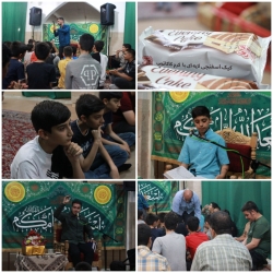 هیئت هفتگی به مناسبت   سالروز ازدواج حضرت علی (ع) و حضرت زهرا (س)