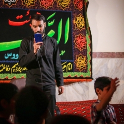مراسم هفتگی - کربلایی امیر کوهستانی - هیئت الزهرا گنبدکاووس