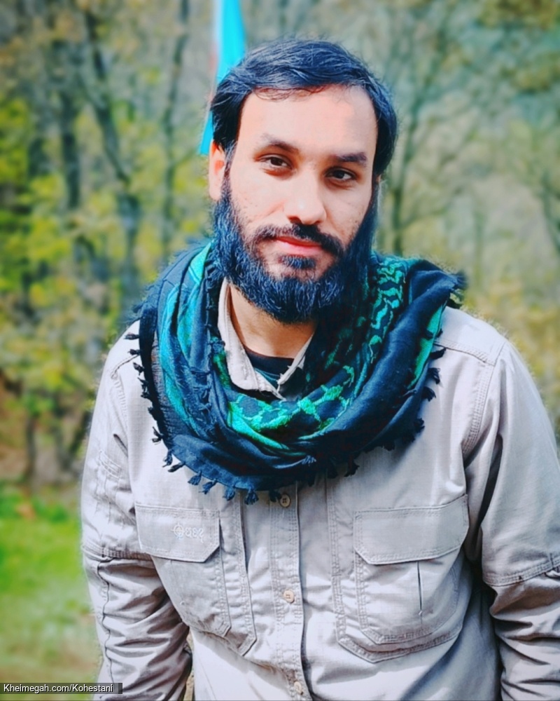 تصاویر کربلایی امیر کوهستانی در ورزقان محل شهادت شهید رئیسی