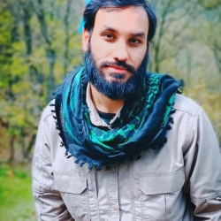 تصاویر کربلایی امیر کوهستانی در ورزقان محل شهادت شهید رئیسی