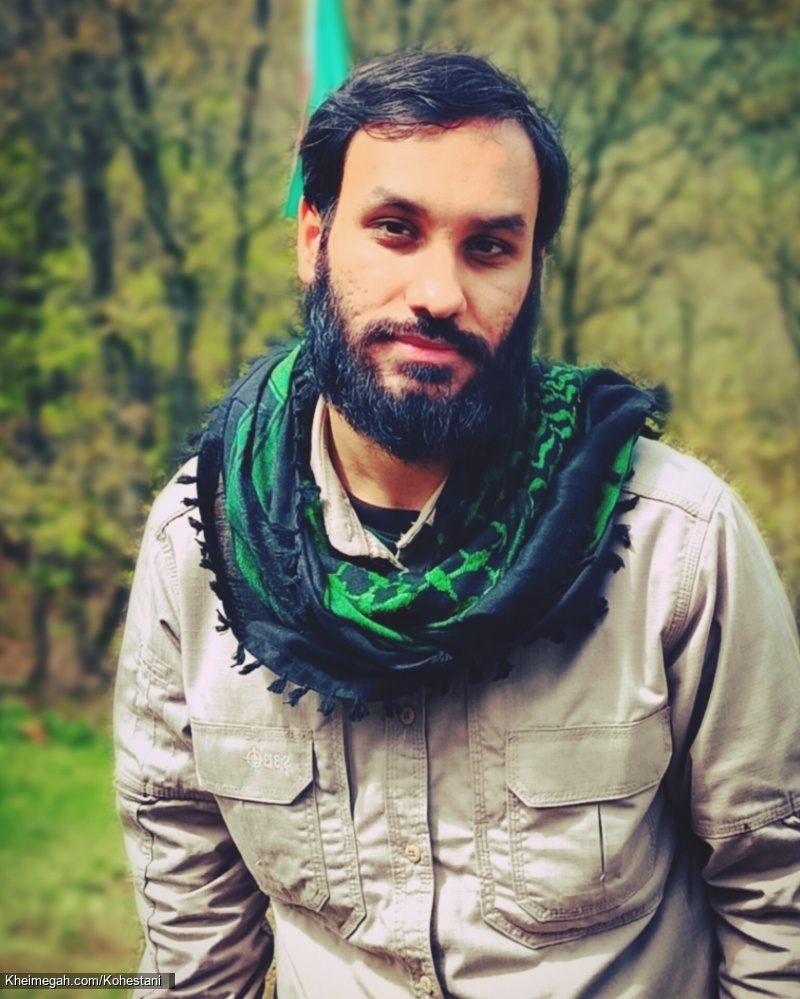 تصاویر کربلایی امیر کوهستانی در ورزقان محل شهادت شهید رئیسی