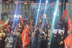 گزارش تصویری مراسم ماه صفر ،بانوای کربلایی ابوالفضل قلاوند