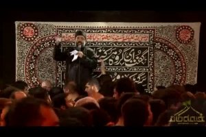 روز دهم محرم95_حاج محمود کریمی_واحد_  من کیم چون پاکبازان در پاکان میکنم