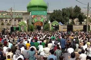 مولودی خوانی - جشن عید غدیر 1402 - محمود کریمی