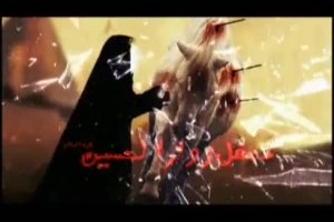 شب اول صفر 95_زمینه_علم حسین حرم حسین