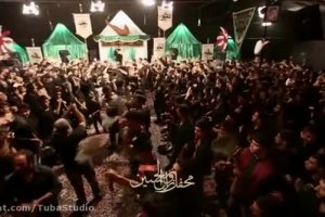 روزچهارم محرم95_زنجیر زنی_سید علی مومنی_نون شبم حسینه