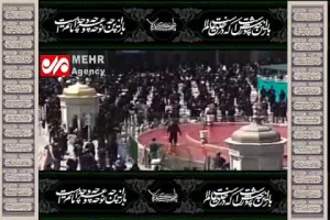 روز تاسوعا_حرم حضرت معصومه_عبدالحسین شفیع پور