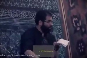 شب پنجم محرم95_شور_حاج حسین سیب سرخی_لب گودال مادرافتاده